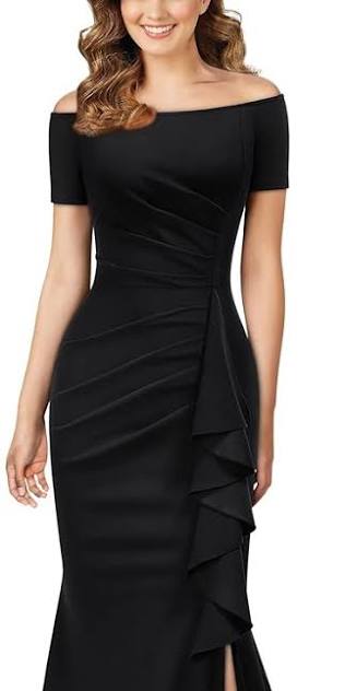 off shoulder dress