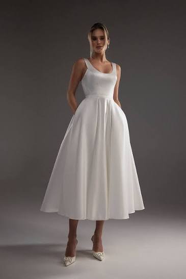 A-line silhouettes dress for women