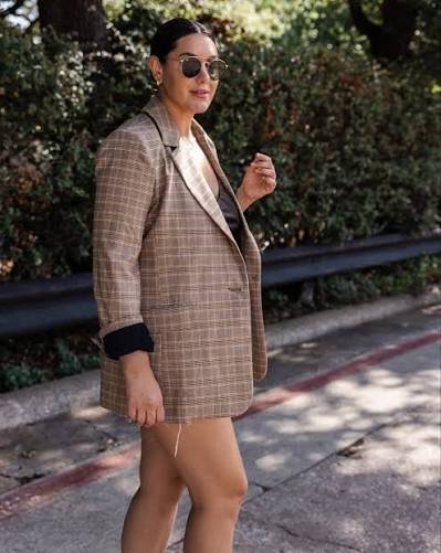 Oversized Blazer + Shorts